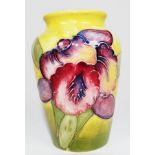 Walter Moorcroft 'Orchid' posy vase