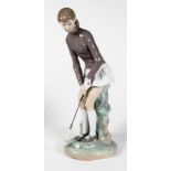 Lladro "Woman Golf Player" figurine