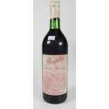 One bottle of Penfolds Grange Hermitage 1970