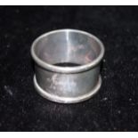 Australian sterling silver napkin ring