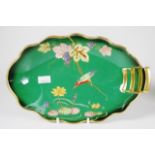 Carltonware Vert Royale bird dish