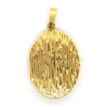 14ct yellow gold locket