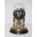 Domed German 400 day clock