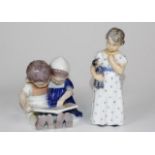 Two various Danish ceramic figures