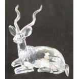 Swarovski 1994 'Inspiration Africa' kudu figure