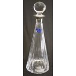 Villeroy & Boch "Paloma Picasso' crystal decanter