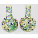 Pair of small Chinese ceramic vases