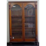 Victorian mahogany bookcase