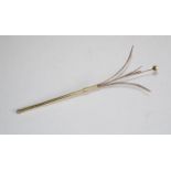 Vintage gold swizzle stick