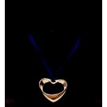 Georg Jensen #152A gold plated heart