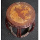 Chinese hardwood stool