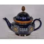 Doulton Lambeth stoneware teapot