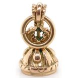 Regency style gold fob seal