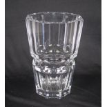 Good Baccarat crystal table vase