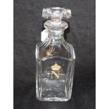 Good Baccarat crystal cognac decanter
