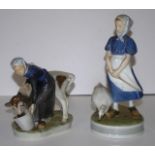 Two Royal Copenhagen figurines