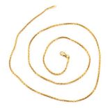 9ct yellow gold wheat chain