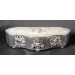 American silver plate jewellery box