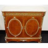 French two door side cabinet