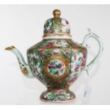 Chinese Rose Medallion teapot
