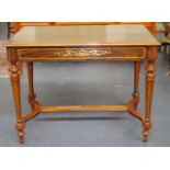 Antique French Boulle library table