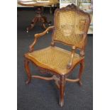 Grange furniture Louis XV style armchair