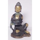 Oriental bronze Buddha figure