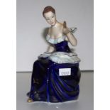 Royal Dux lady figurine