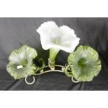 Vintage flower form epergne centrepiece