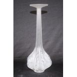 Lalique 'Marie Claude' crystal vase