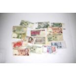 Quantity of Polish,Austrian and Italian banknotes