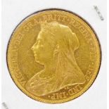 Gold Sovereign 1899 Melbourne Mint