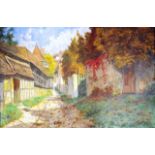 Josef Sturm (Austria 1858-1935) 'Rothenburg'