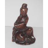 Good Chinese carved Guan Yin figure
