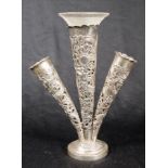 Vintage Chinese silver epergne