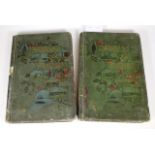 Two volumes 'Navy & Army Illustrated'