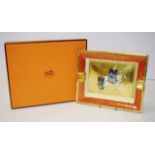 Hermes France ceramic ashtray