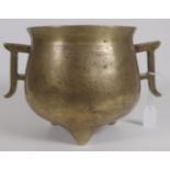 Vintage Chinese bronze censer