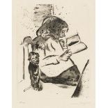 Chagall, Marc: Die Großmutter Die Großmutter Radierung auf Bütten. 1922. 20,8 x 16 cm (34 x 26