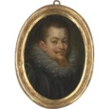 Flämisch: um 1600. Bildnis eines Mannes mit Kinnbart um 1600. Bildnis eines Mannes mit Kinnbart