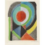 Delaunay, Sonia: Komposition mit Halbkreisen und Dreiecken Komposition mit Halbkreisen und Dreiecken