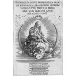 Dürer, Albrecht: Die Jungfrau auf der Mondsichel Die Jungfrau auf der Mondsichel. Holzschnitt aus