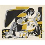 Grieshaber, HAP: Eros II (Narziß) Eros II (Narziß) Farbholzschnitt auf Velin. 1954. 35 x 45 cm (43 x