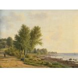 Kiærskou, Frederik Christian Jakobsen: Landschaft bei Klampenborg am Oeresund Landschaft bei