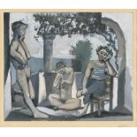 Picasso, Pablo: Bacchanale Bacchanale Farbaquatinta auf Velin. 1955. 47 x 56 cm (53,5 x 63,3 cm).