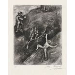 Chagall, Marc: Das Kind und der Schumeister; Der Frosch, der dem Ochsen an Größe gleichen wollte Das