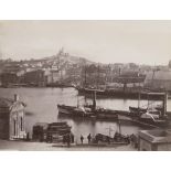 Davanne, Louis-Alphonse: View of the port of Marseilles (Attributed to). View of the Port of