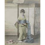 Japan: Views of people, landscapes and temples of Japan Photographer: Kusakabe Kimbei (1841 - 1932),