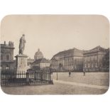 Ahrendts, Leopold: Unter den Linden with Kronprinzenpalais and Castle, Berlin View from Unter den