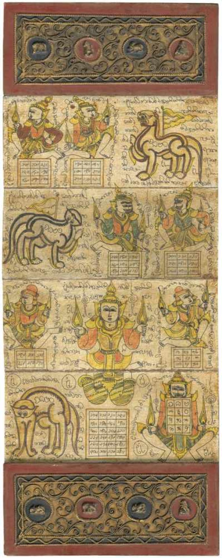 Tattoo-Bücher: aus Burma. 10 Handschriften Tattoo-Bücher aus Burma. 10 handschriftliche